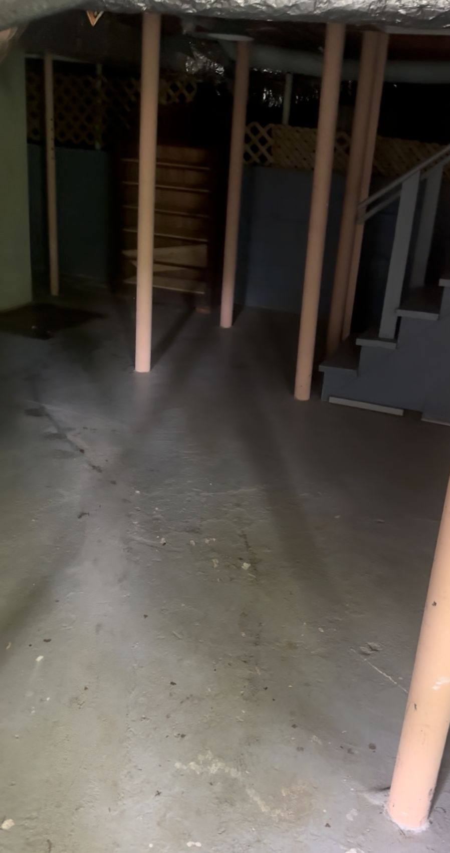Same basement cleared after cleanout